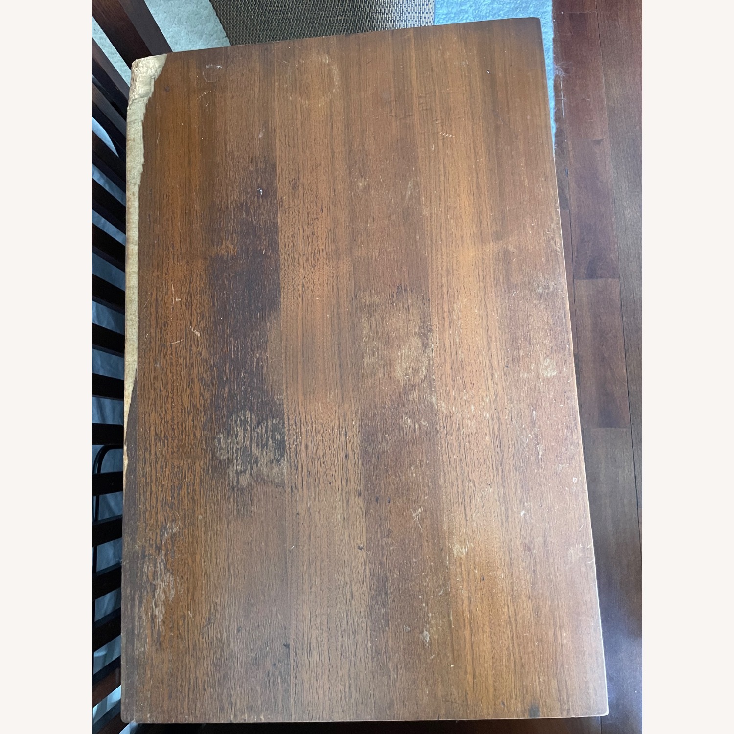 Vintage/Antique Finds Dark Brown Wood Nightstands - image-6