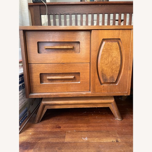 Used Vintage/Antique Finds Dark Brown Wood Nightstands for sale on AptDeco