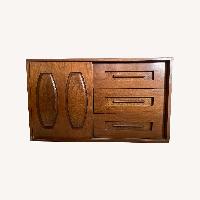 Vintage/Antique Finds Dark Brown Wood Dresser