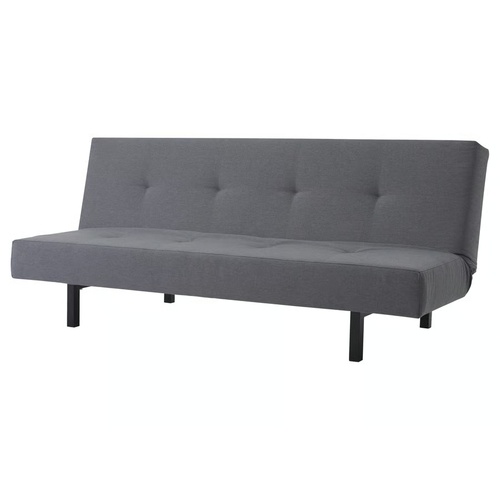 Used IKEA BALKARP Light Gray Vinyl Sleeper Sofa for sale on AptDeco