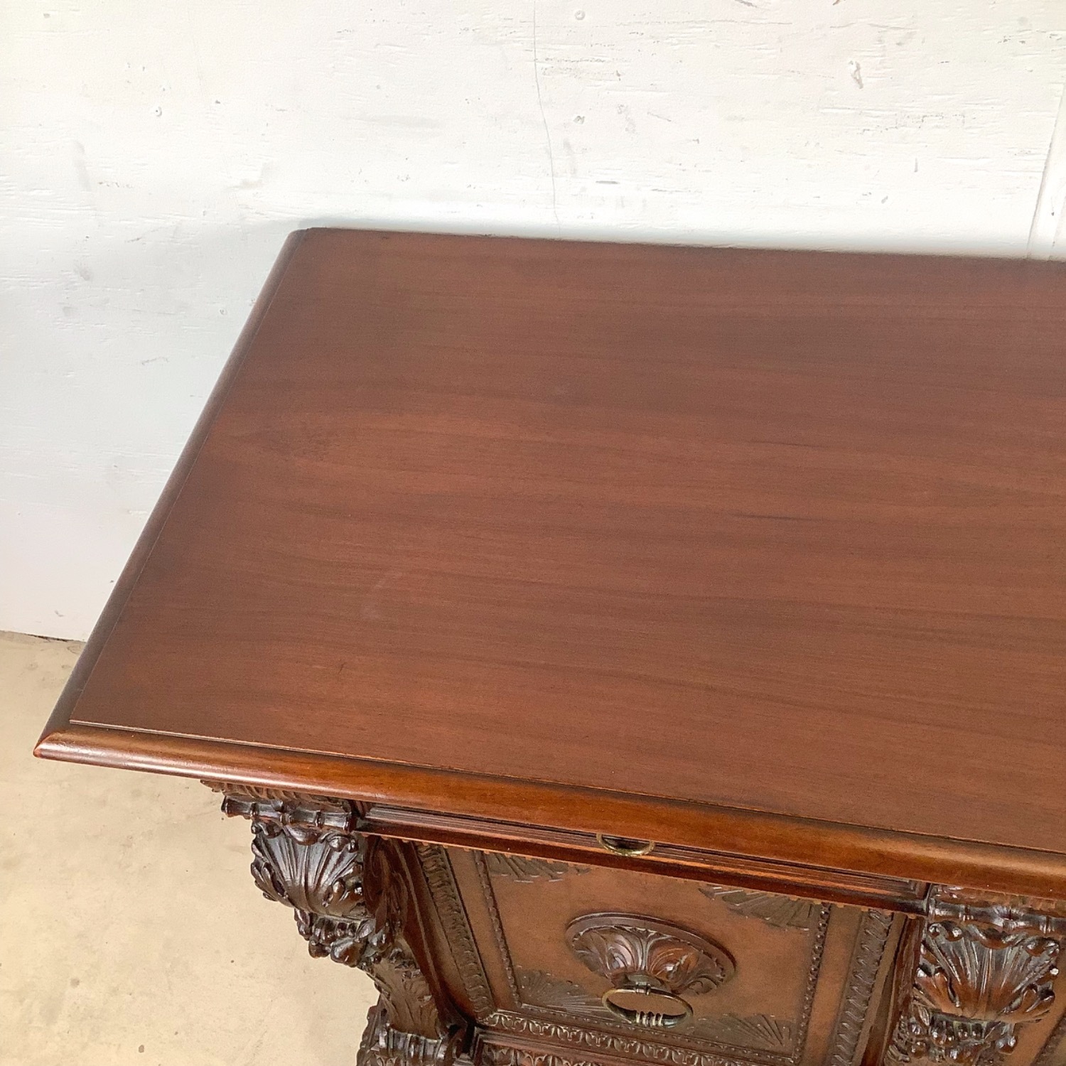 Antique Renaissance Revival Sideboard - image-11