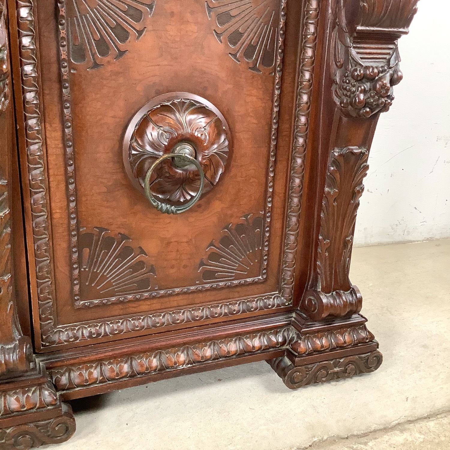 Antique Renaissance Revival Sideboard - image-8