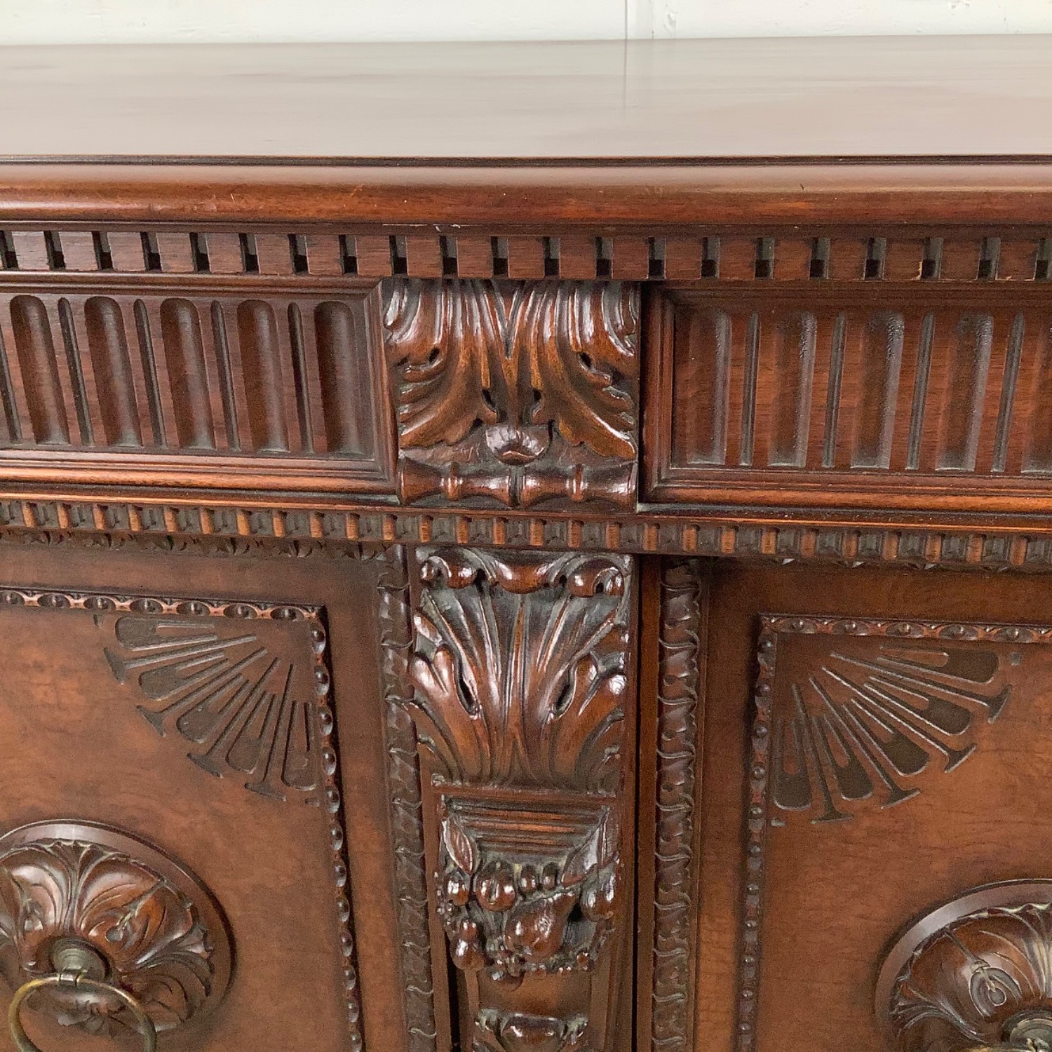Antique Renaissance Revival Sideboard - image-6