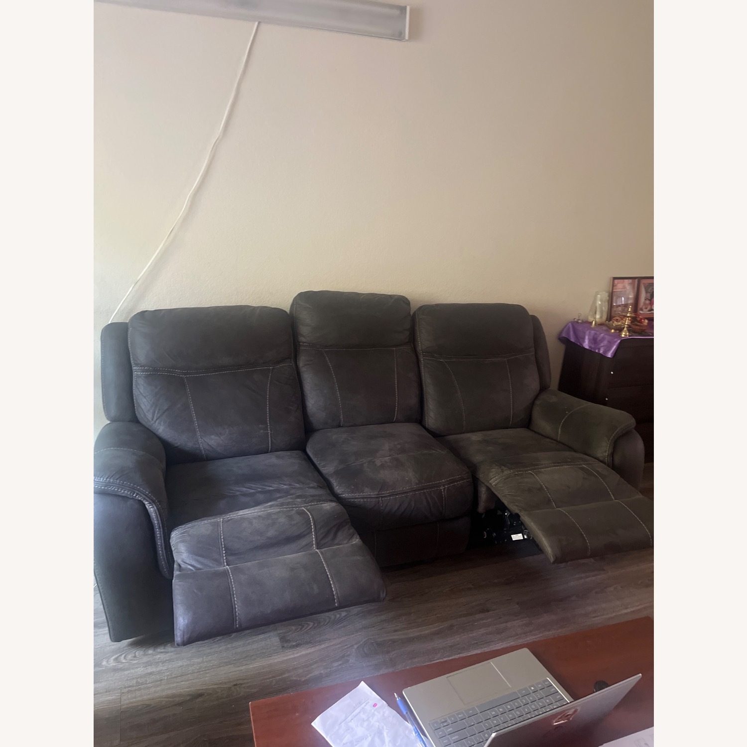 Griffin Electric Recliner Sofa - image-3