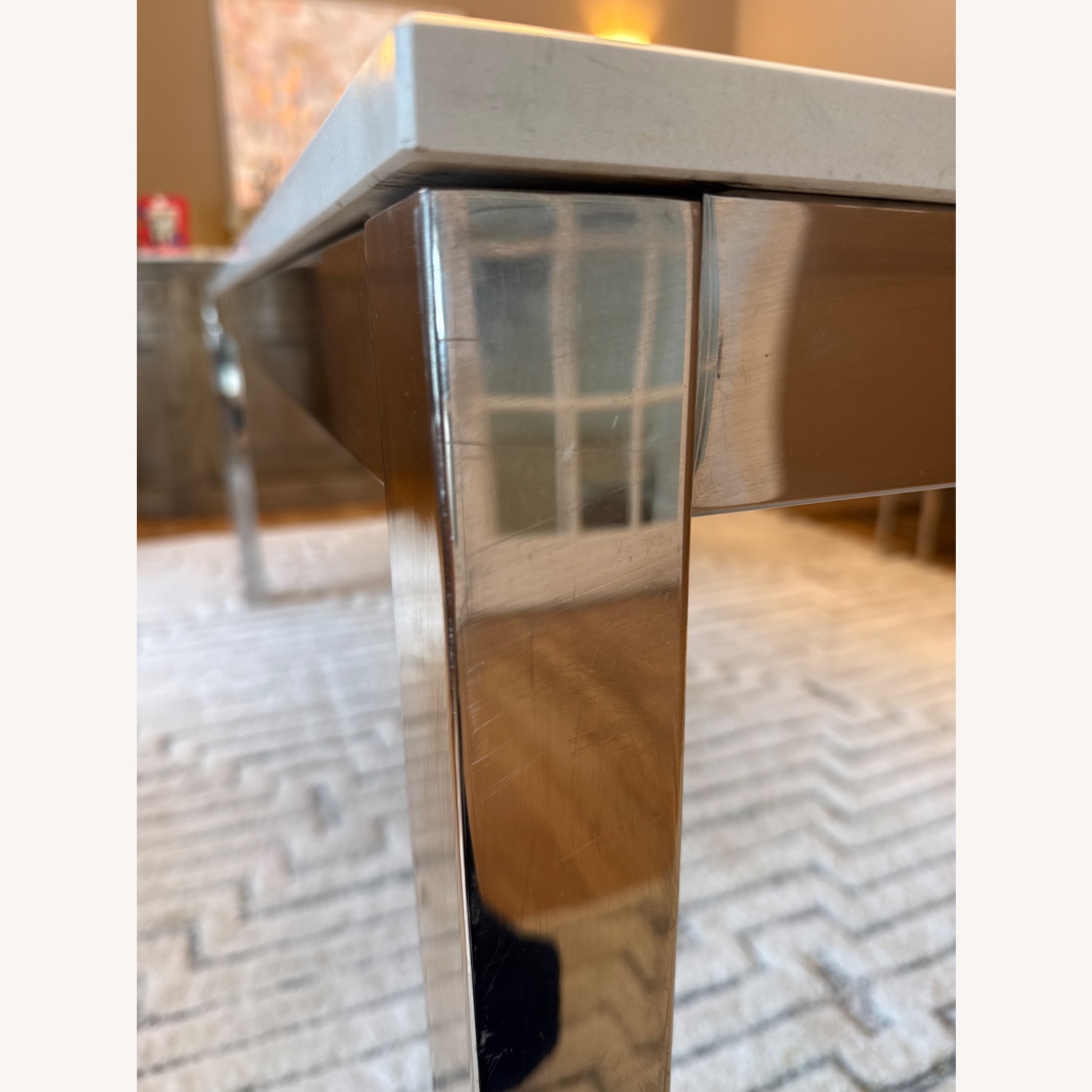 Mitchell Gold + Bob Williams Parsons White Dining Table - image-4