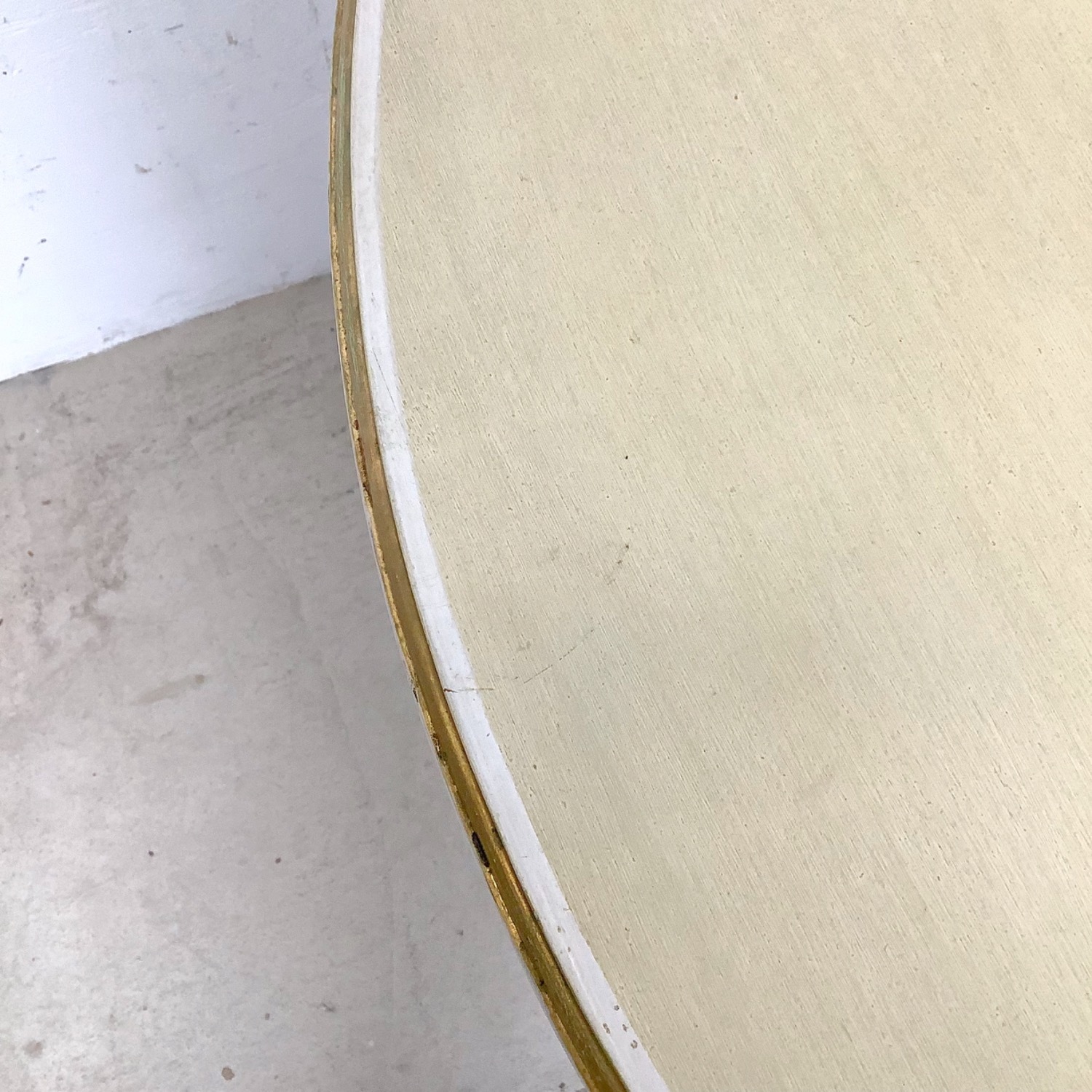 Vintage Danish Painted Oval Extension Dining Table - image-22