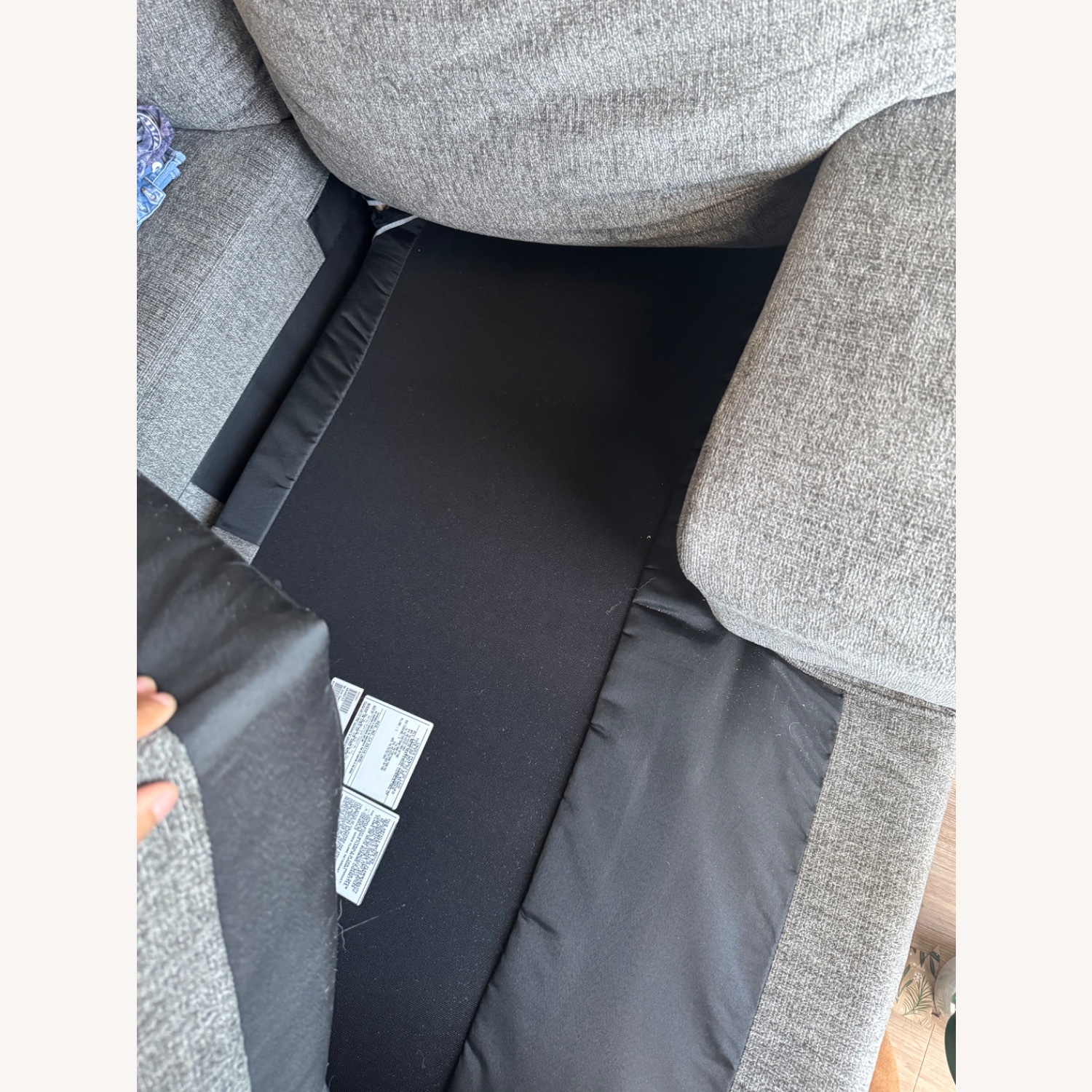 Dove Gray 3 Piece Sectional Couch - image-2