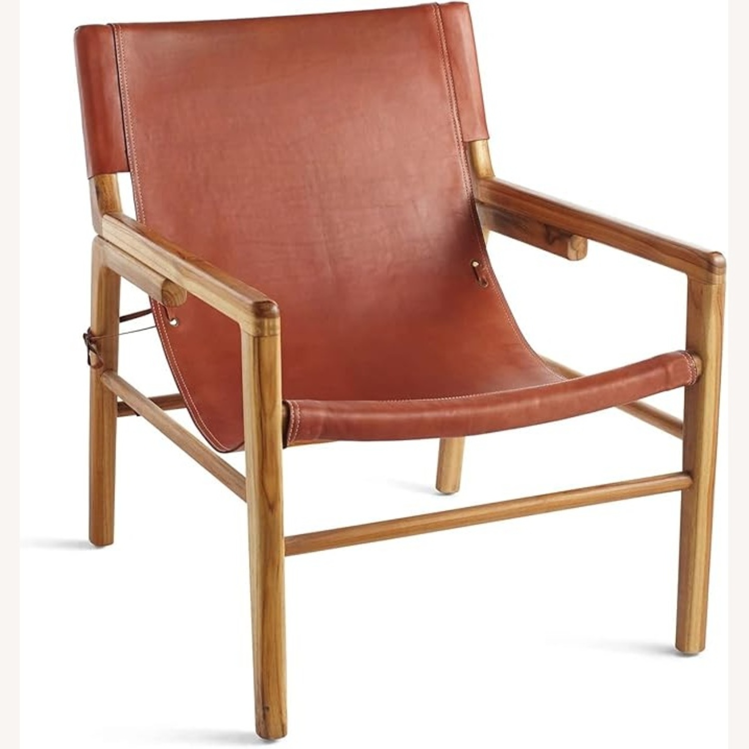 Wisteria Ruli Light Brown Leather Accent Chairs - image-5