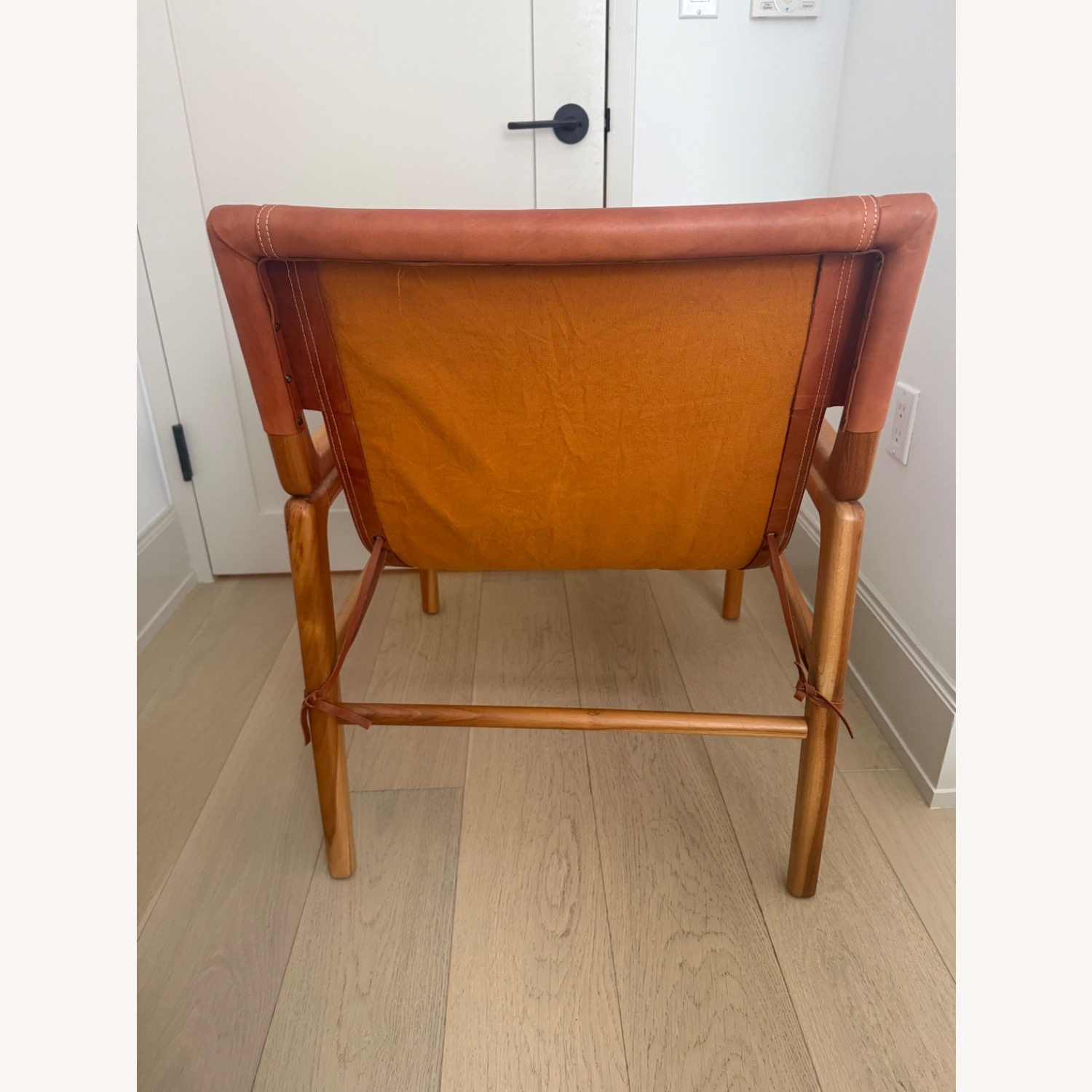 Wisteria Ruli Light Brown Leather Accent Chairs - image-3