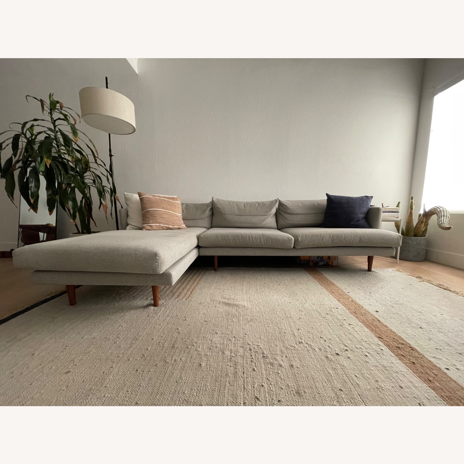 Article Burrard Light Gray 2 Piece Sectional - image-3