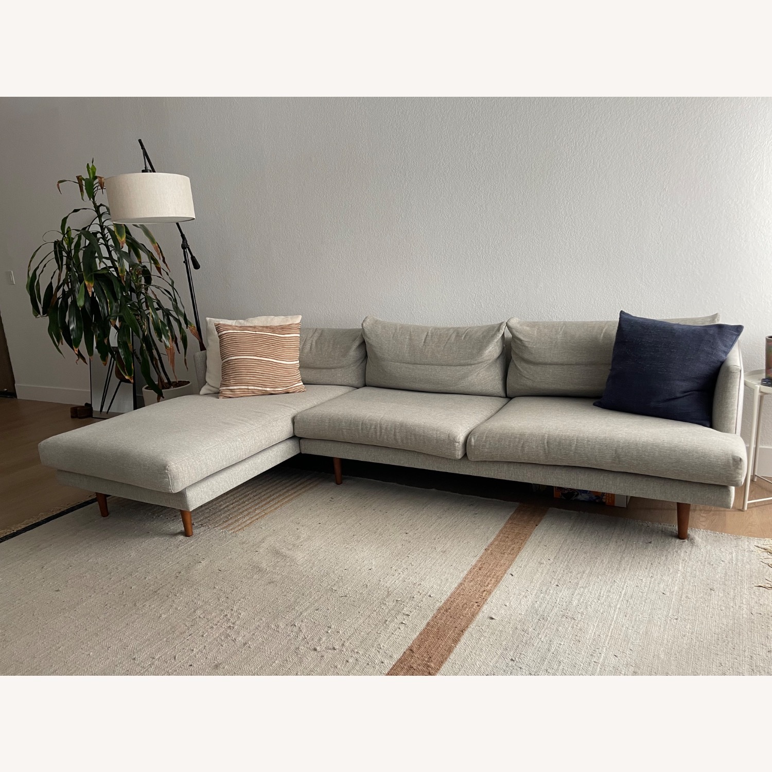 Article Burrard Light Gray 2 Piece Sectional - image-1