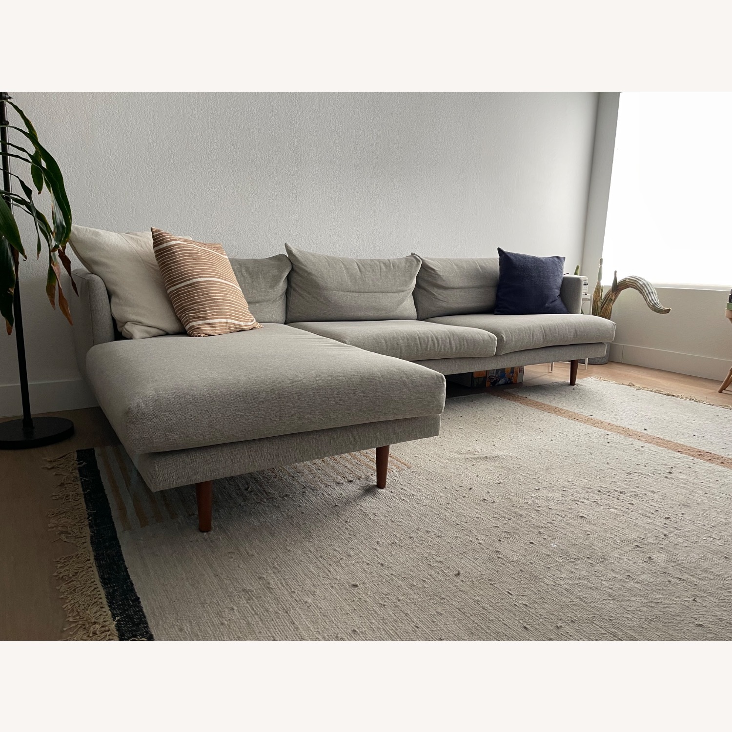 Article Burrard Light Gray 2 Piece Sectional - image-2