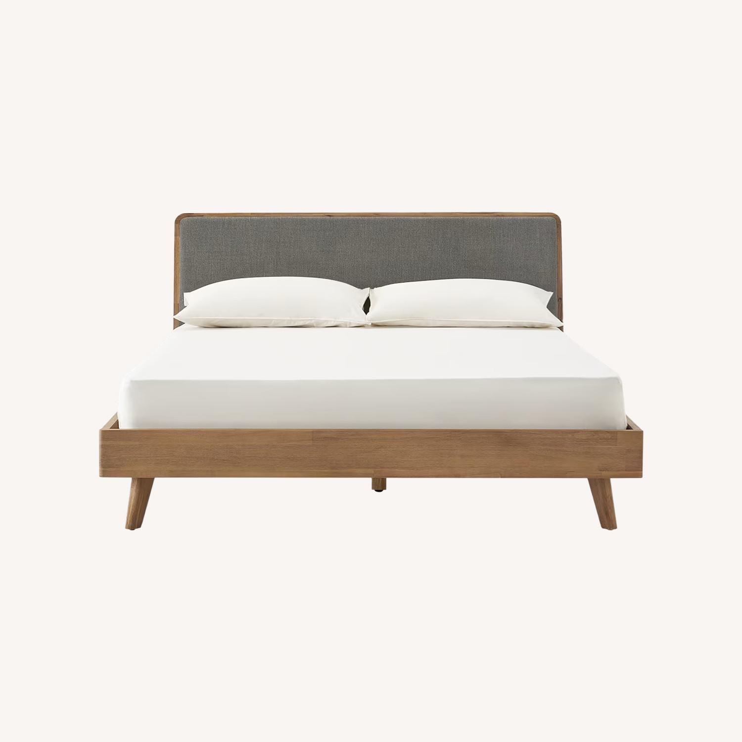 Castlery Seb Natural Wood Queen Bed - image-0