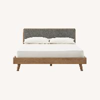 Castlery Seb Natural Wood Queen Bed