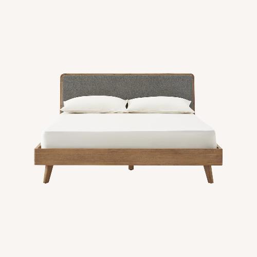Used Castlery Seb Natural Wood Queen Bed for sale on AptDeco