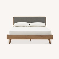 Castlery Seb Natural Wood Queen Bed
