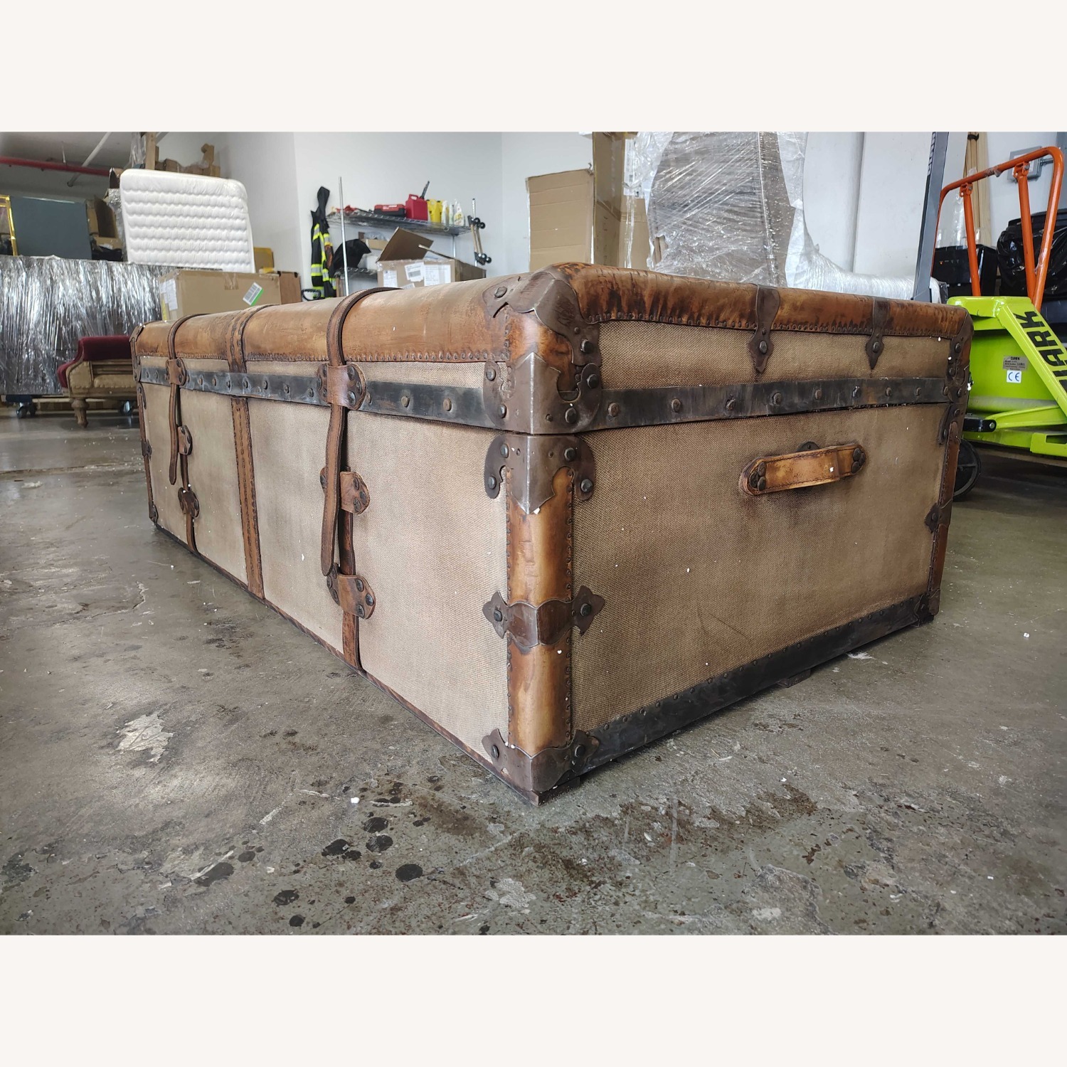 Restoration Hardware 18th Ct. French Stmr Cf Tbl - image-2