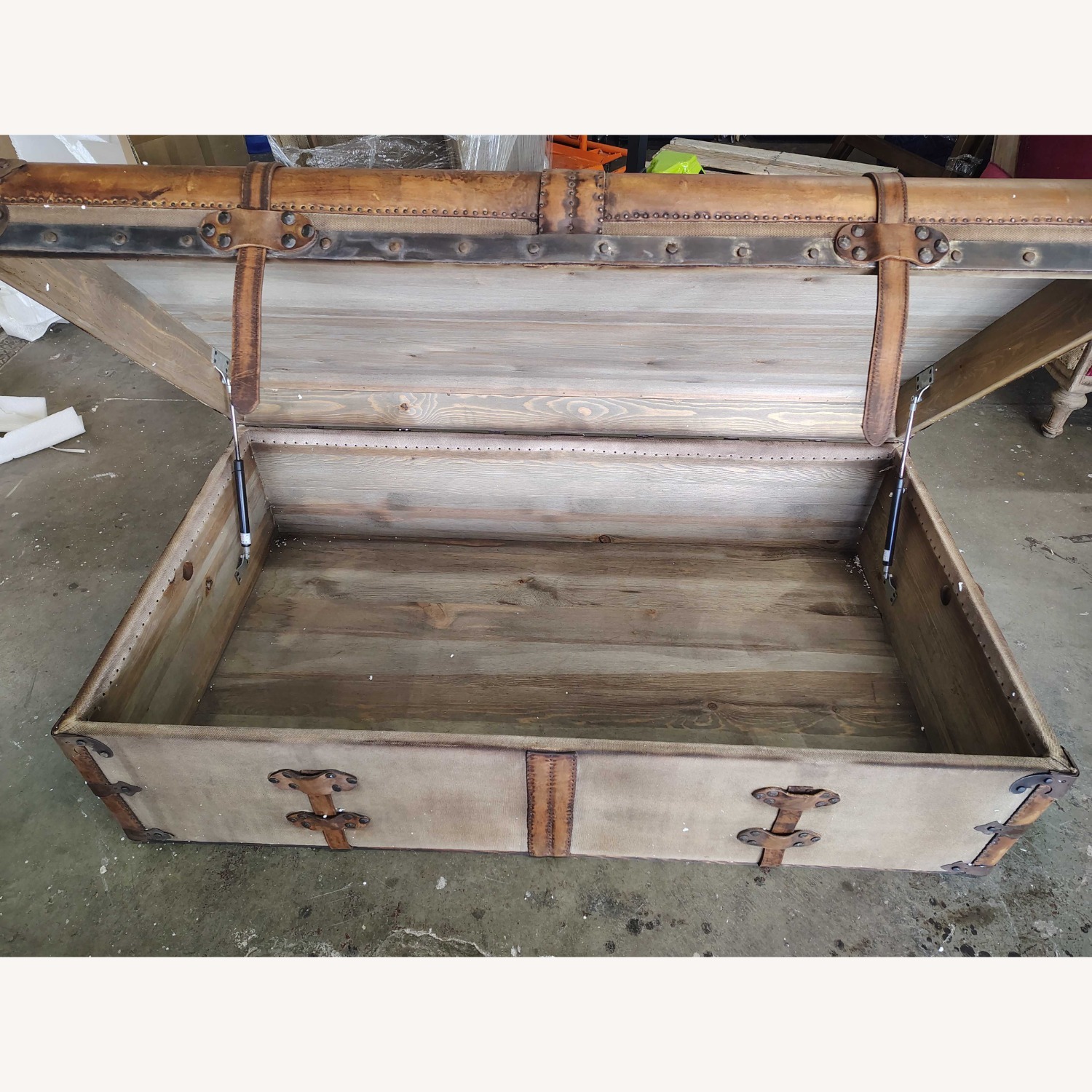 Restoration Hardware 18th Ct. French Stmr Cf Tbl - image-3