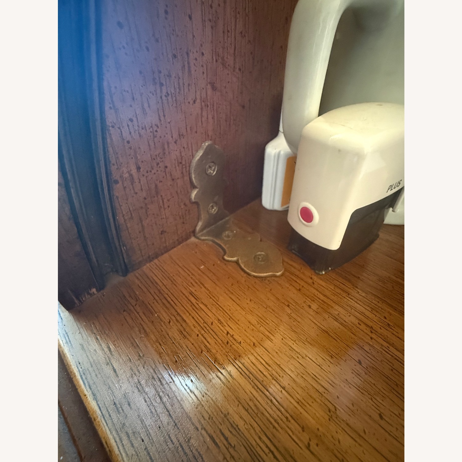 Solid Oak Wood Roll Top Executive Office Desk - image-8