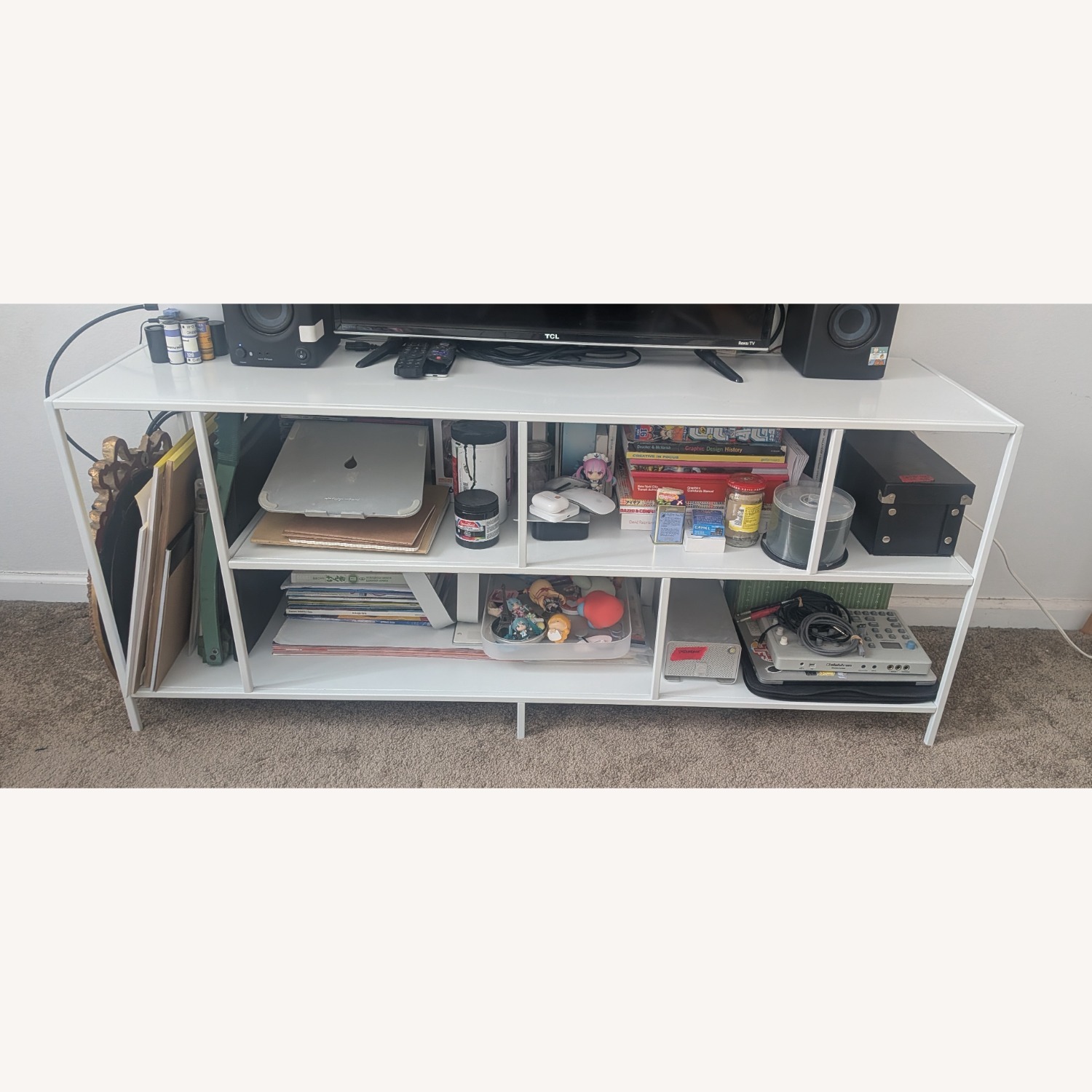 White Metal Sideboard - image-0