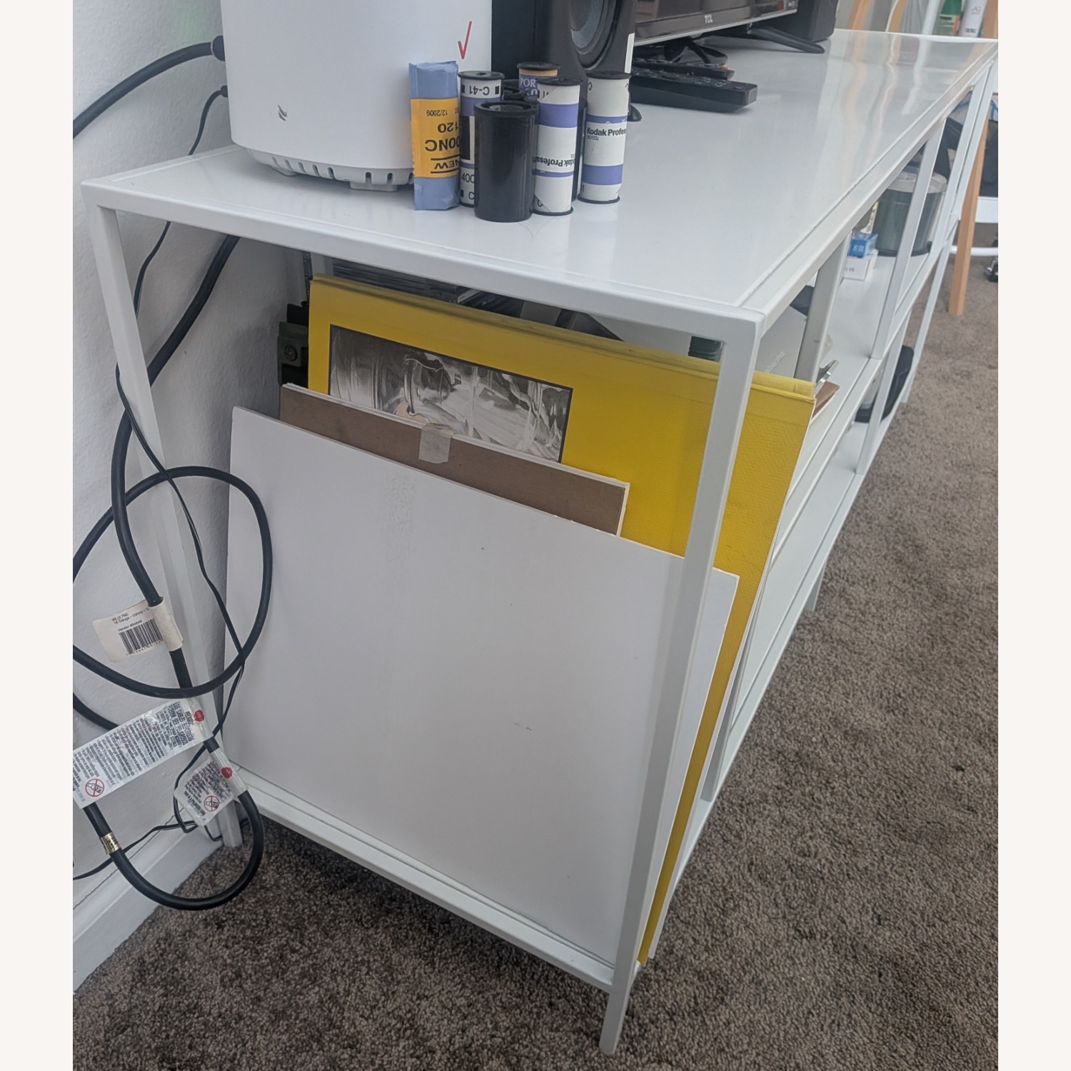 White Metal Sideboard - image-2