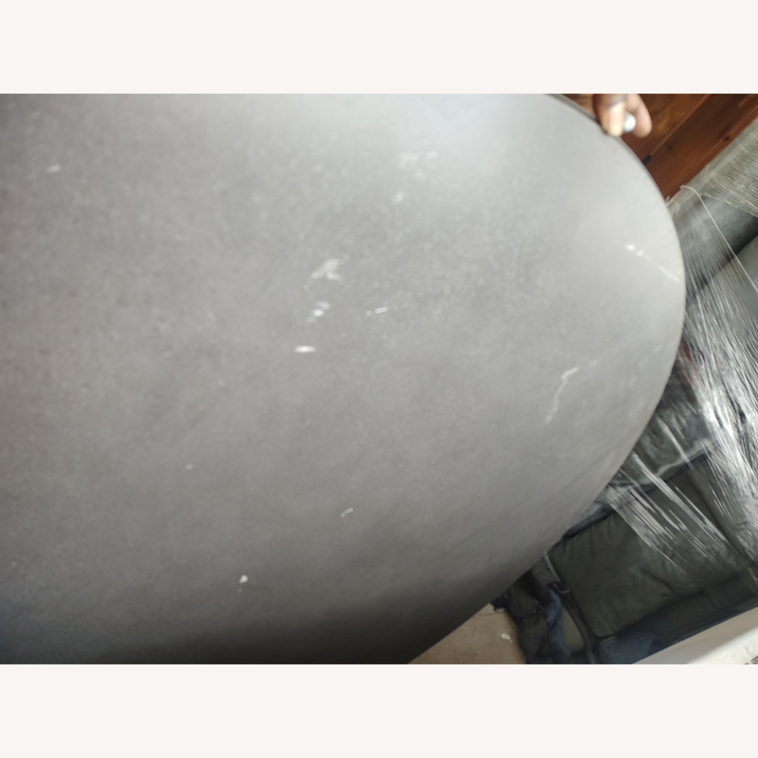 Restoration Hardware English Trestle Table 48" - image-3