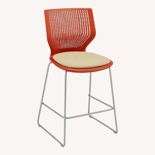 Used Knoll Multigeneration Upholstered Bar Stools for sale on AptDeco