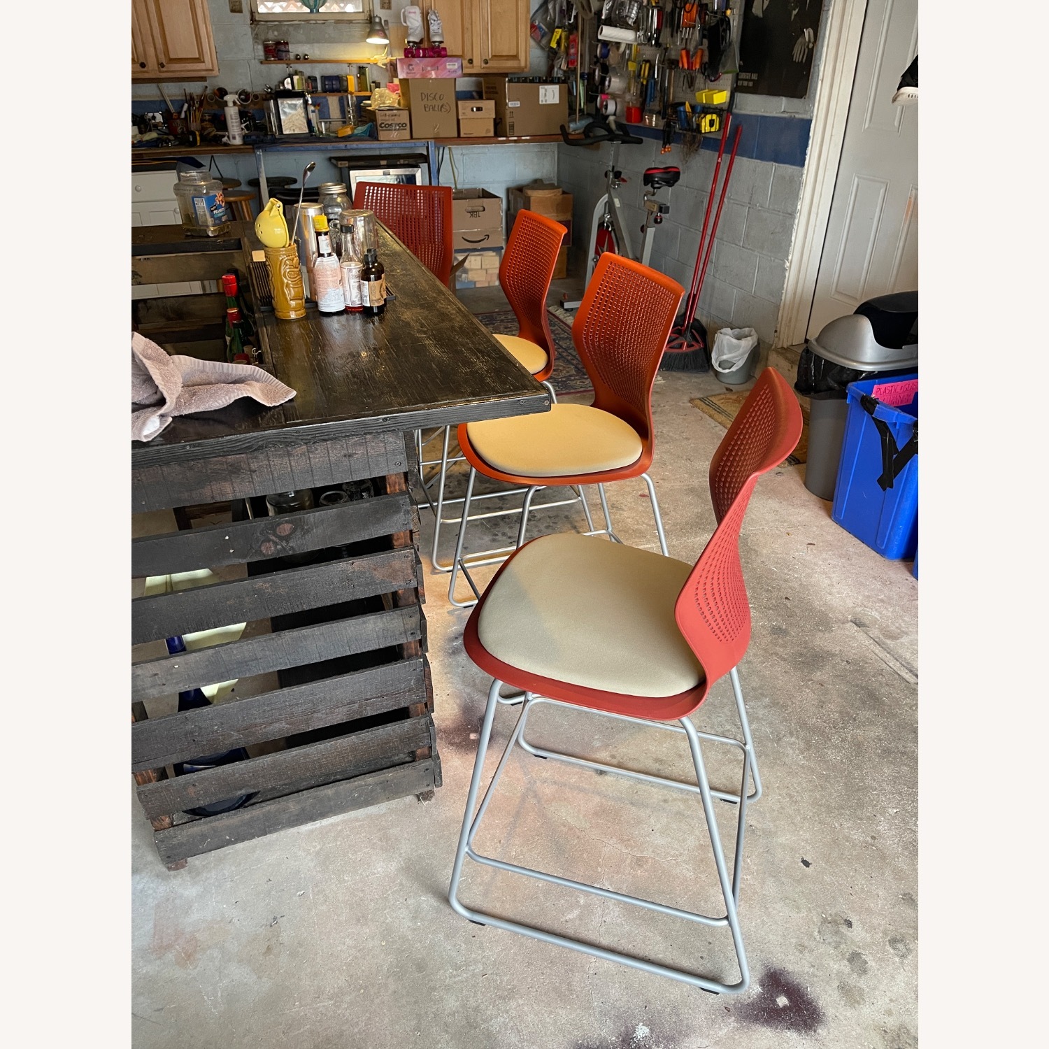 Knoll Multigeneration Upholstered Bar Stools - image-13