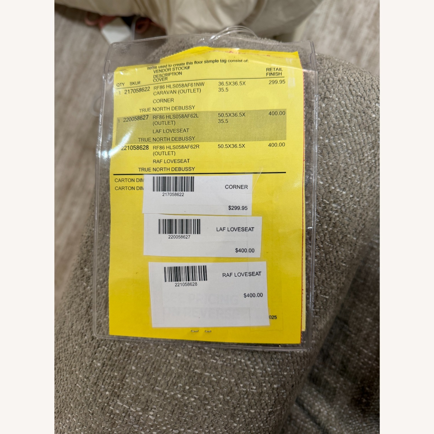 Raymour & Flanigan 3+ Piece Sectional - image-3