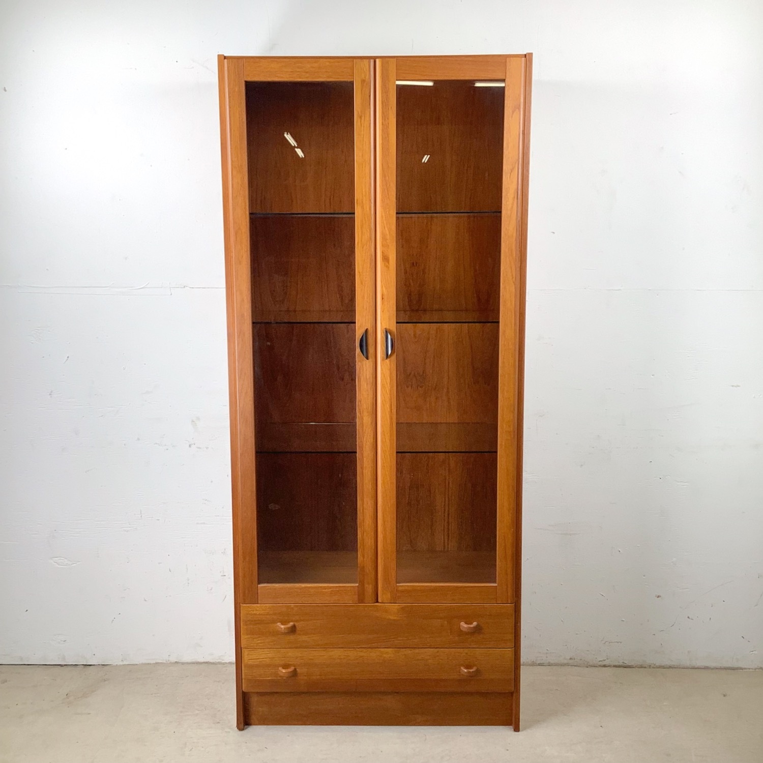Danish Modern Teak Cabinet by Domino - image-1