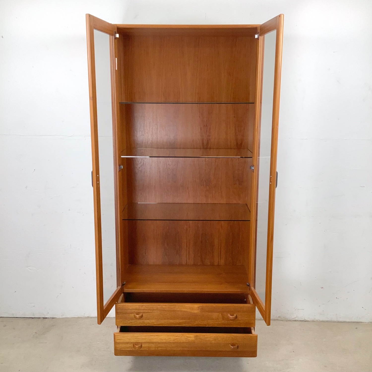 Danish Modern Teak Cabinet by Domino - image-5