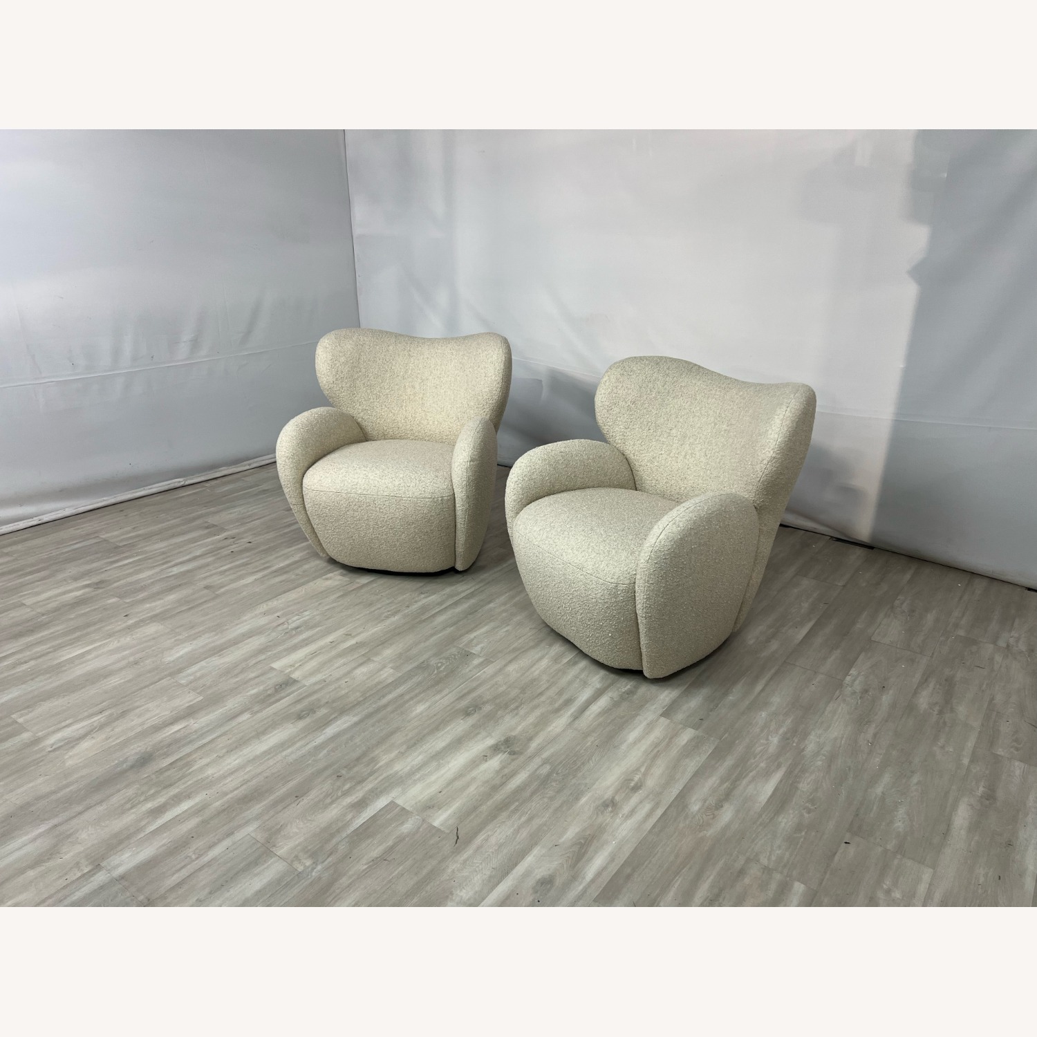 Lulu and Georgia Ovid Swivel Chair Set - image-1