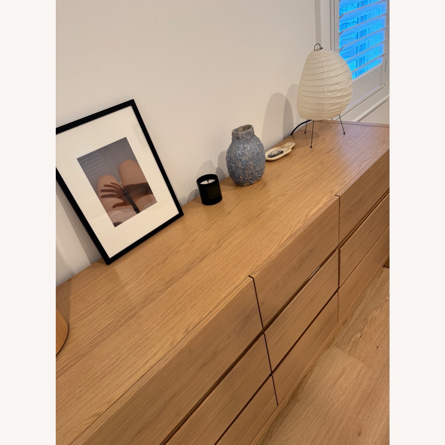 Article Leif 9-Drawer Triple Dresser - White Oak - image-3