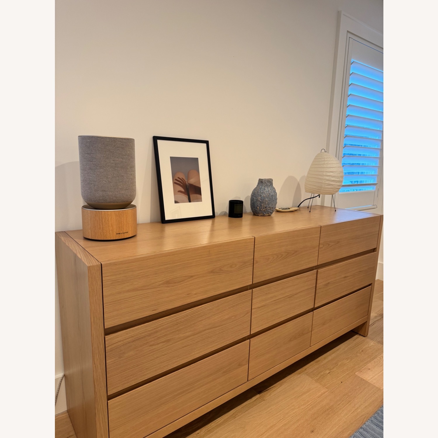 Article Leif 9-Drawer Triple Dresser - White Oak - image-2