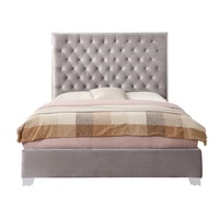 Wayfair Light Gray King Bed