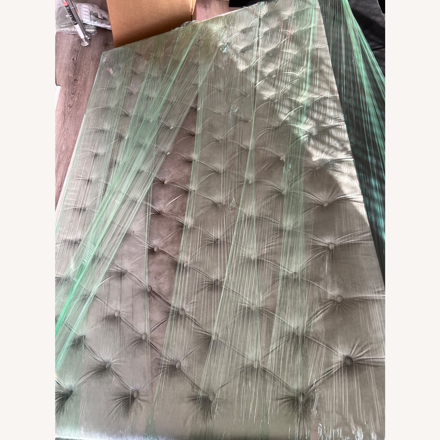 Wayfair Light Gray King Bed - image-2