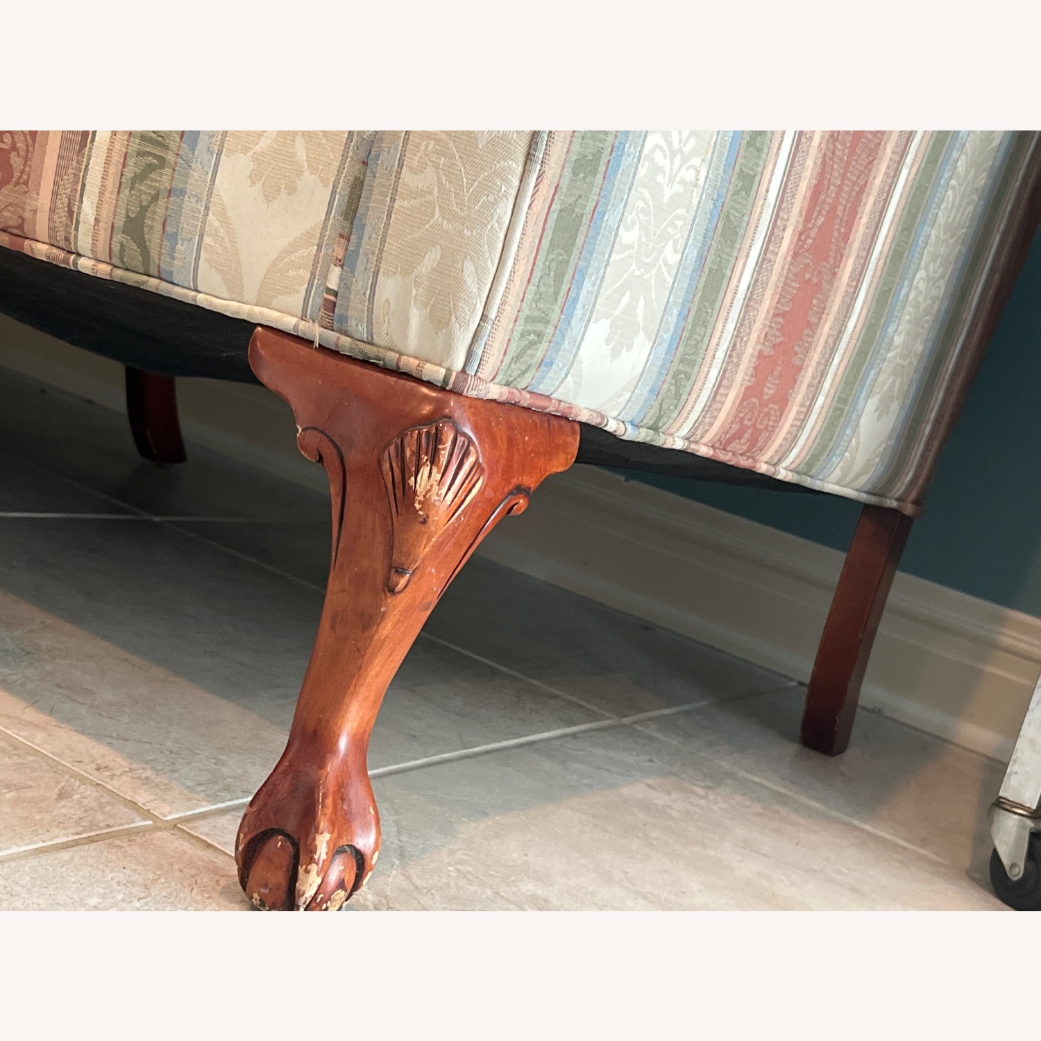 Ethan Allen Camelback Sofa  - image-6