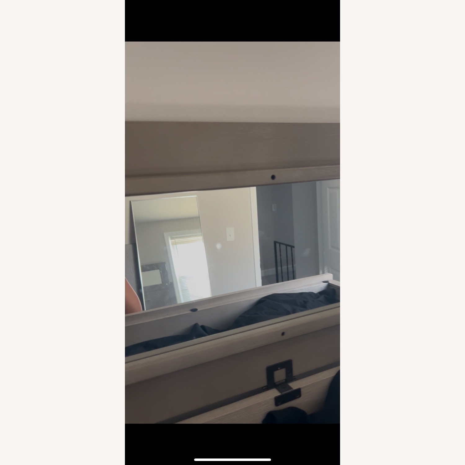 Bob's Discount Furniture Light Gray Chest - image-2