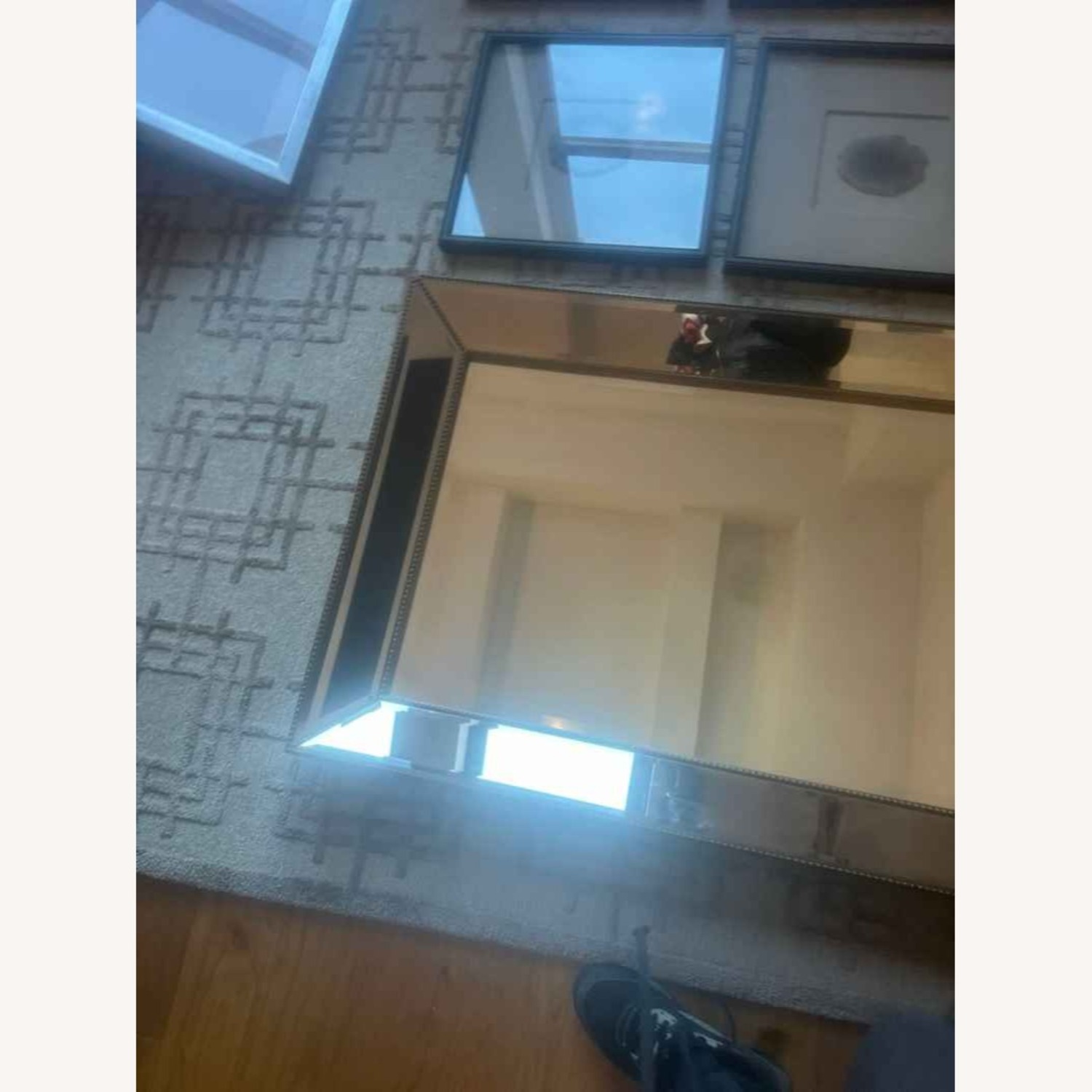 Restoration Hardware Venetian Beaded Wall Mirror - image-5