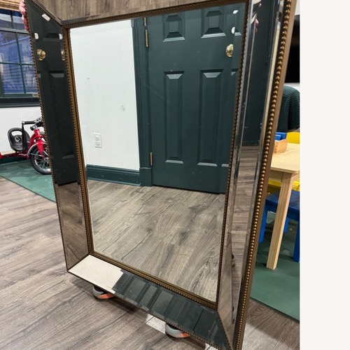 Used Restoration Hardware Venetian Beaded Wall Mirror for sale on AptDeco