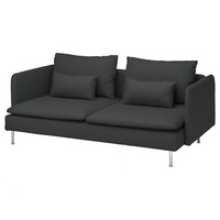 IKEA Soderhamn Dark Gray 2 Piece Sectional
