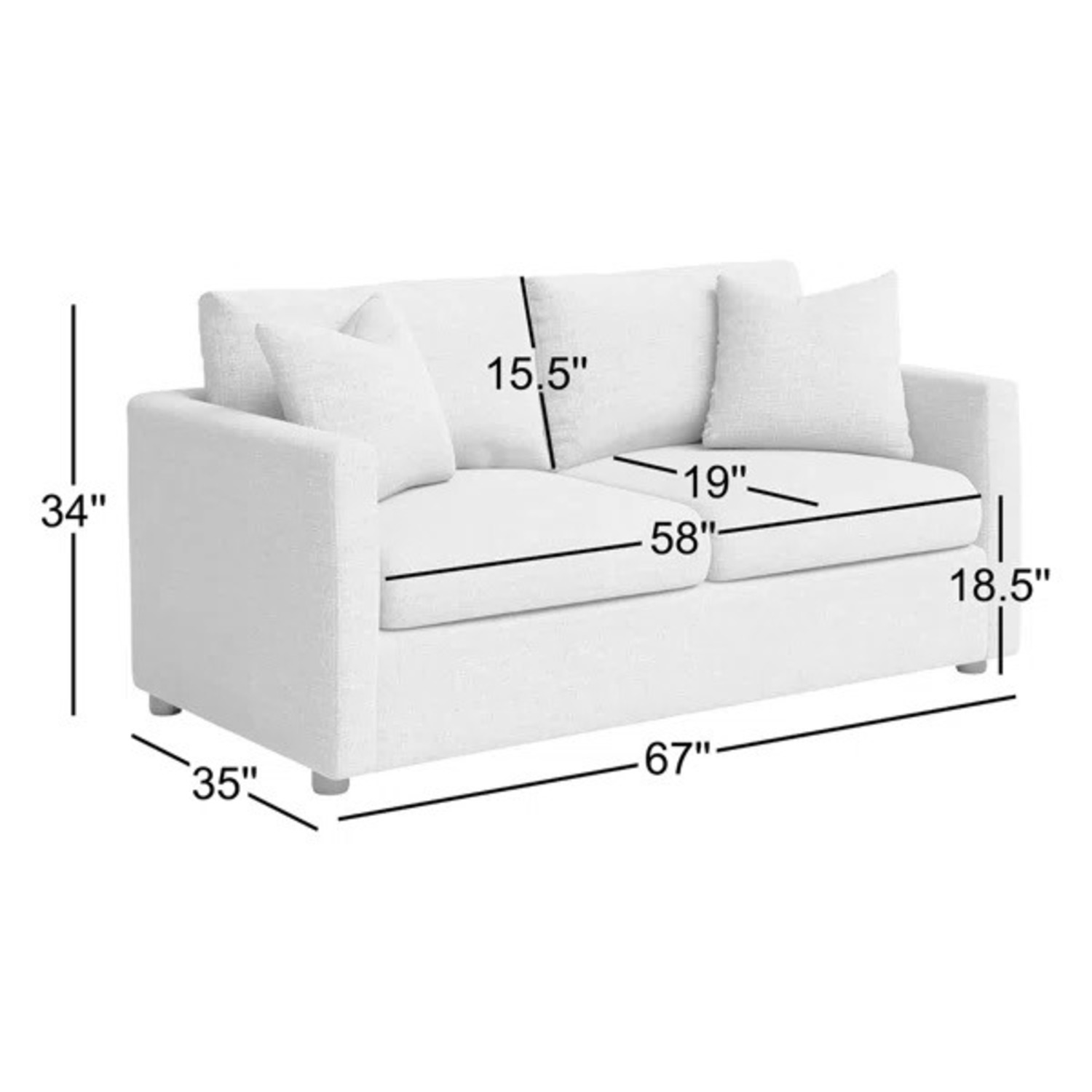 Contemporary Sleeper Sofa - image-5