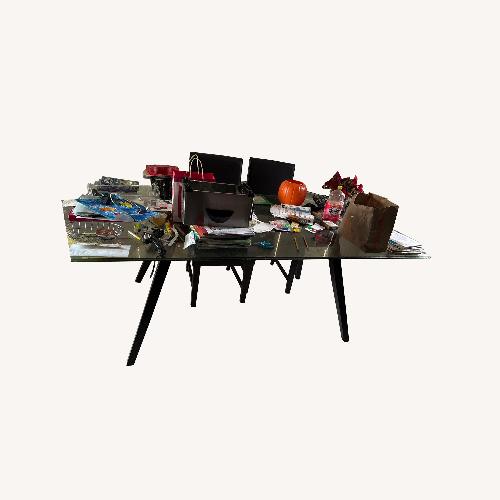 Used Dining Room Table With Chairs 4  for sale on AptDeco