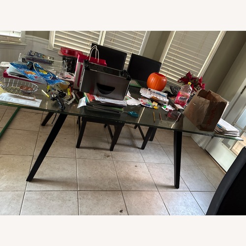 Used Dining Room Table With Chairs 4  for sale on AptDeco