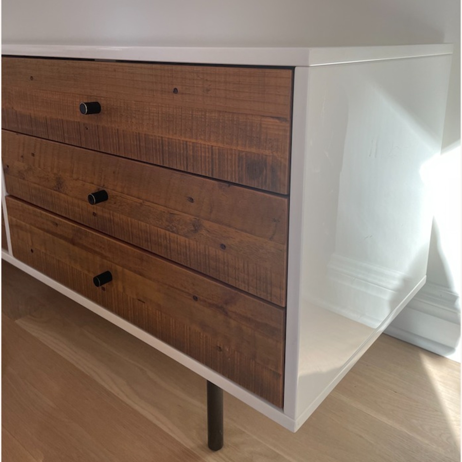 West Elm Reclaimed Wood Media Storage Console - image-1