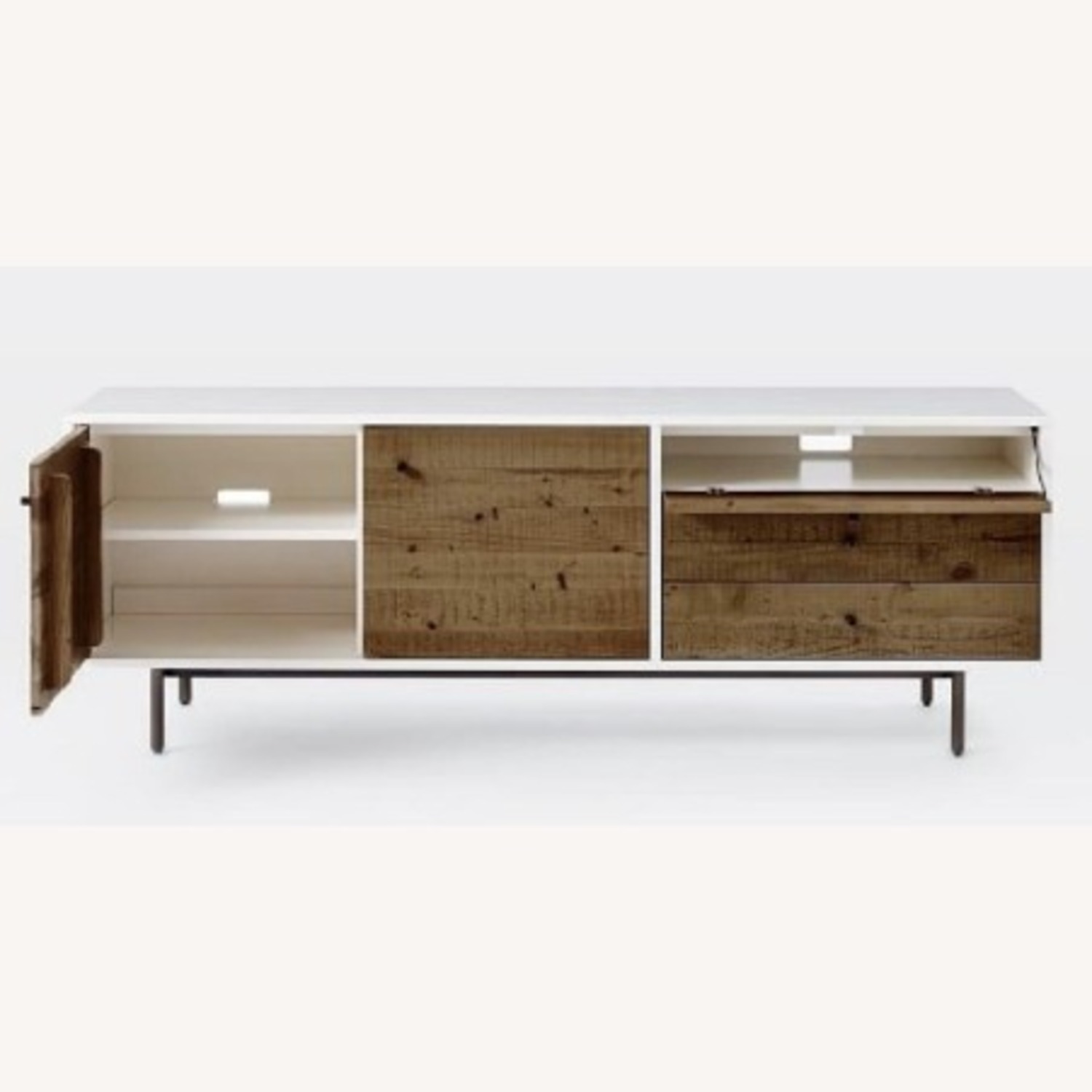West Elm Reclaimed Wood Media Storage Console - image-7