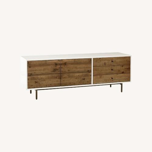 Used West Elm Reclaimed Wood Media Storage Console for sale on AptDeco