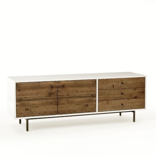 Used West Elm Reclaimed Wood Media Storage Console for sale on AptDeco