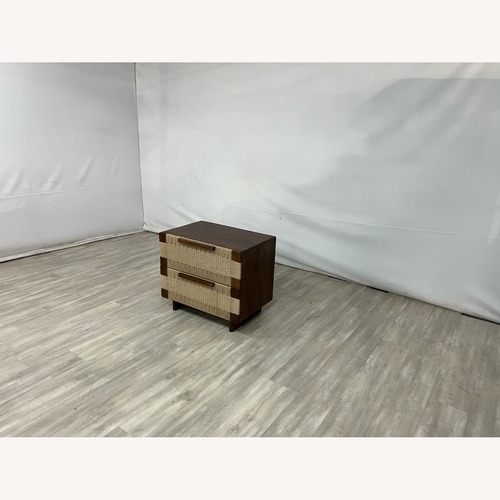 Used The Citizenry Manai Woven Nightstand for sale on AptDeco