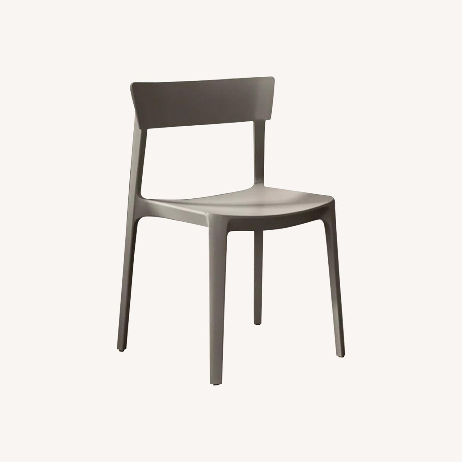 Calligaris SKIN Monoblock Chair in Taupe - image-0